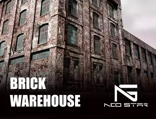 Abandoned Brick Warehouse