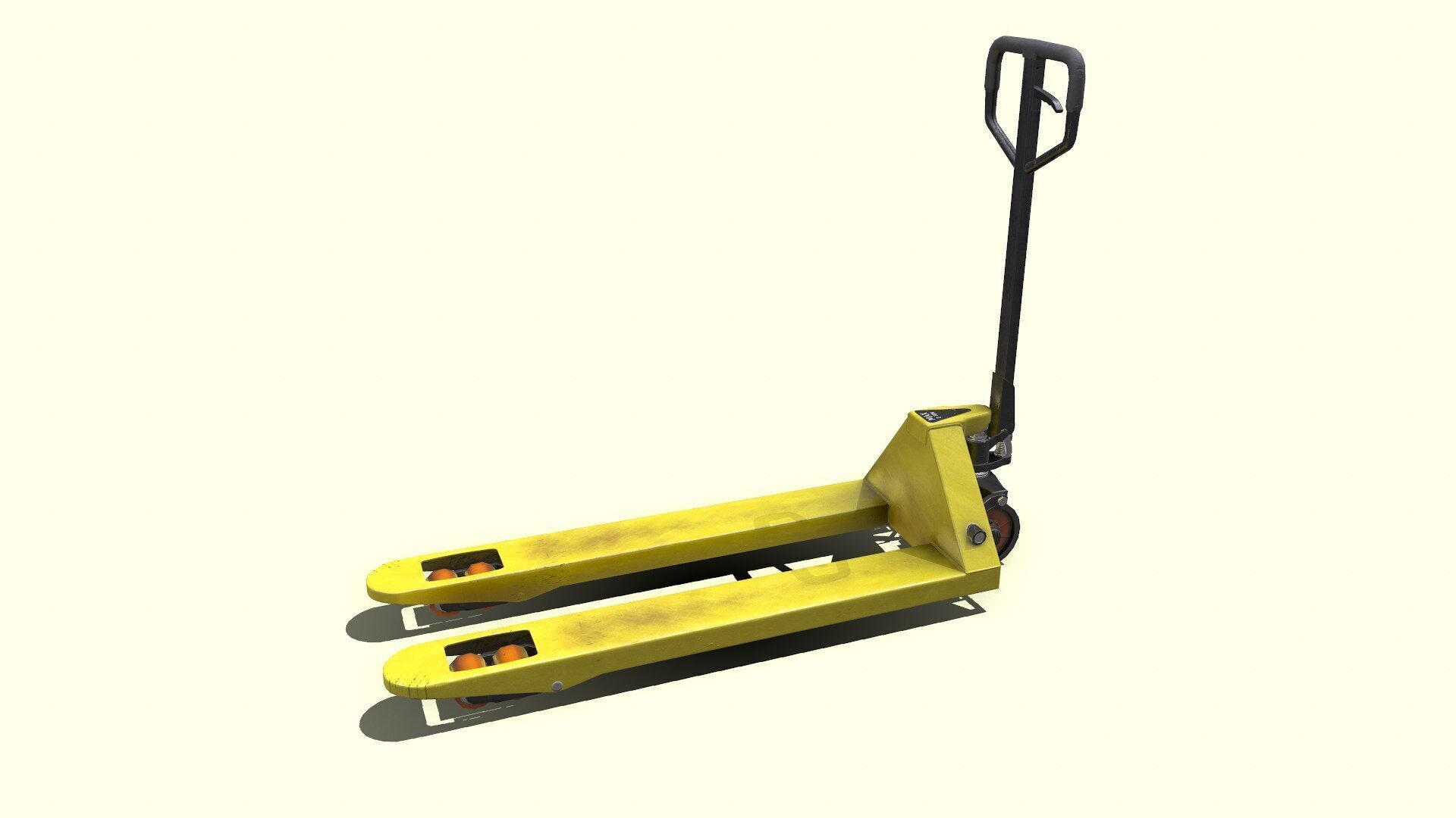 Hand Forklift Low-Poly PBR Low-poly 3D model_6