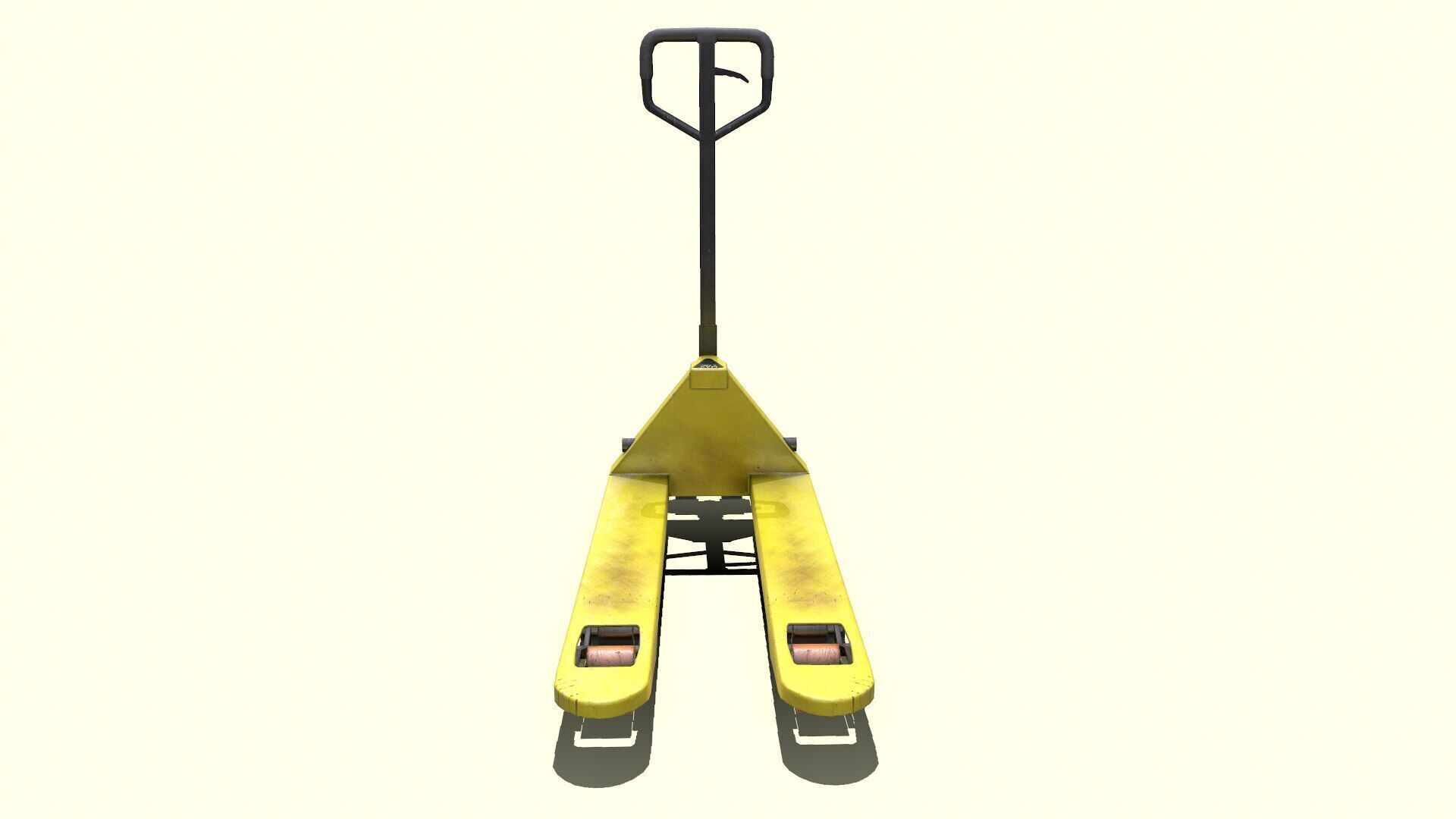 Hand Forklift Low-Poly PBR Low-poly 3D model_5