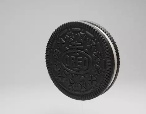 Oreo Cookie 3D model_0