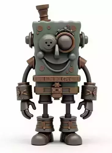 steampunk SpongeBob