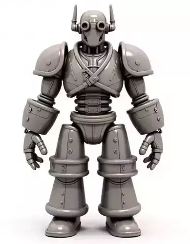 steampunk character 3