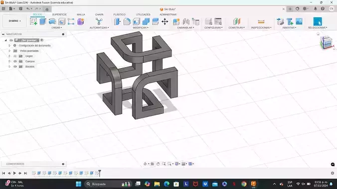 Cubo infinito 3D 3D print model