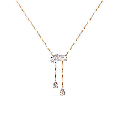 Diamond Necklace 360 animation renders 3dm stl details 3D print model