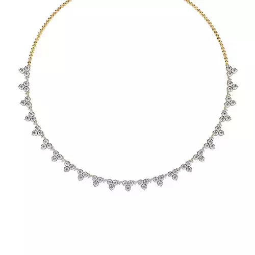 Luxury Full Diamond Necklace for women