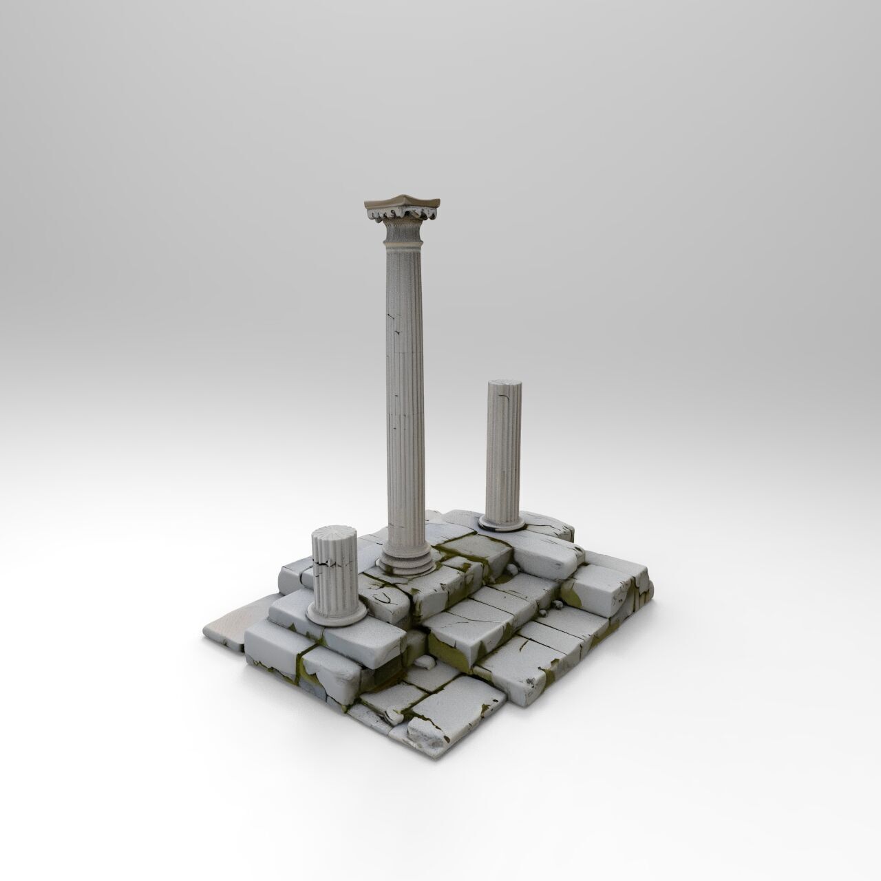 ancient ruins 3D print model_5