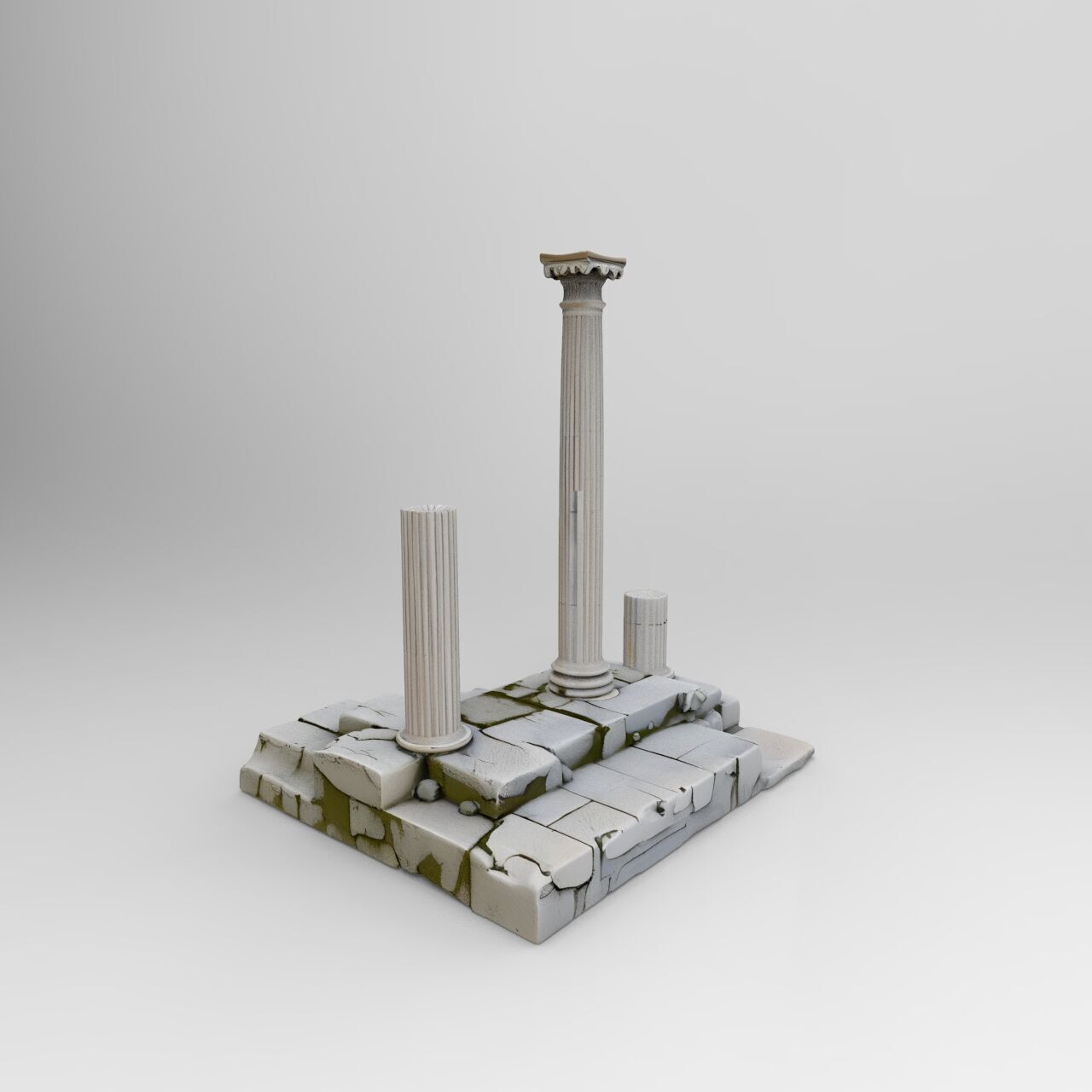 ancient ruins 3D print model_2