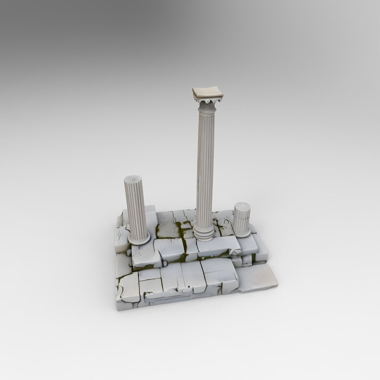 ancient ruins 3D print model_3