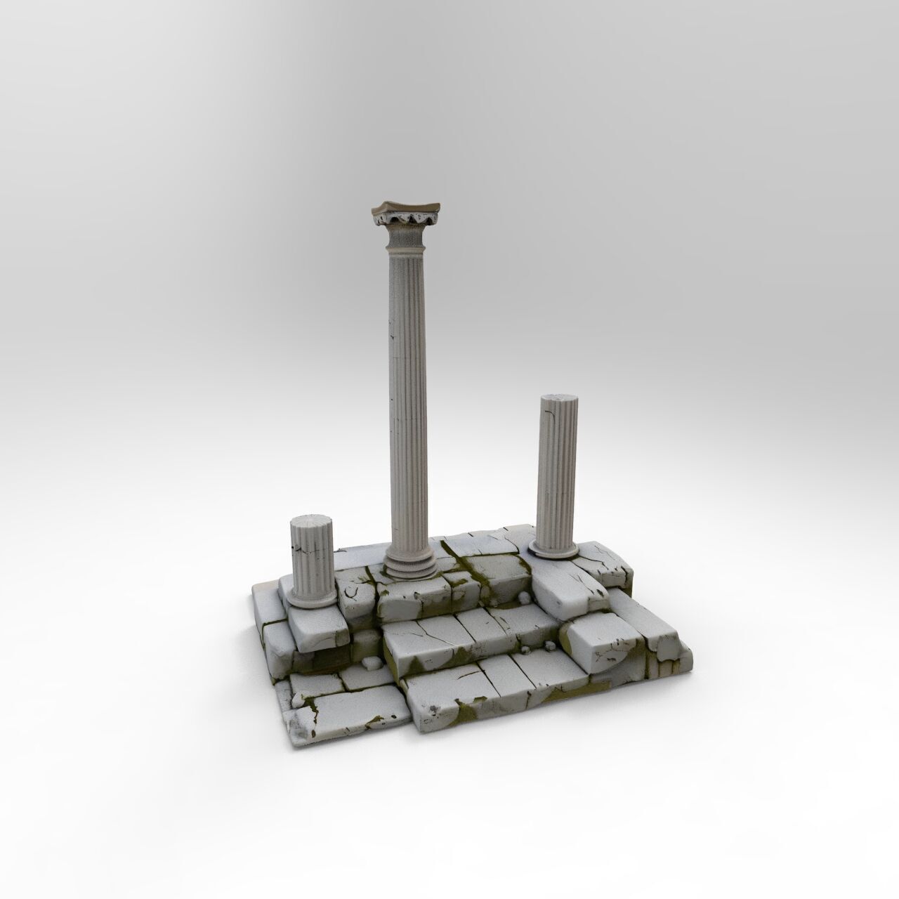 ancient ruins 3D print model_6