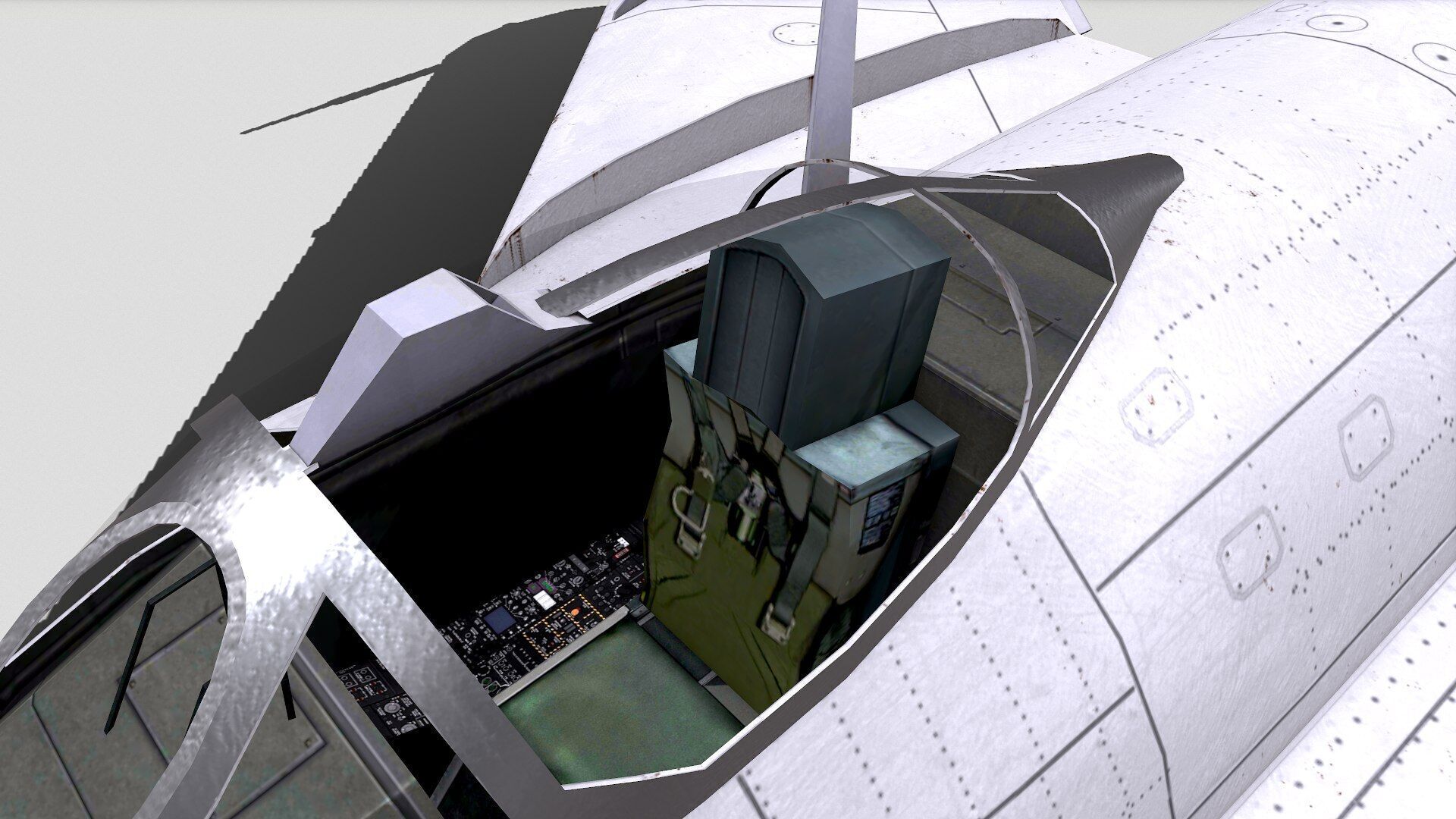 Mikoyan-Gurevich MiG-17 Low-poly PBR Low-poly 3D model_24