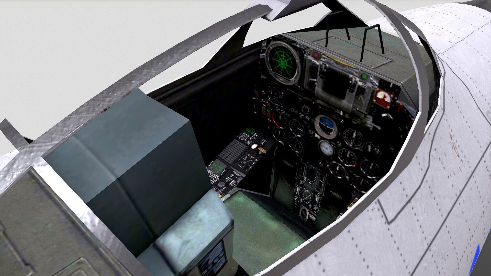 Mikoyan-Gurevich MiG-17 Low-poly PBR Low-poly 3D model_23