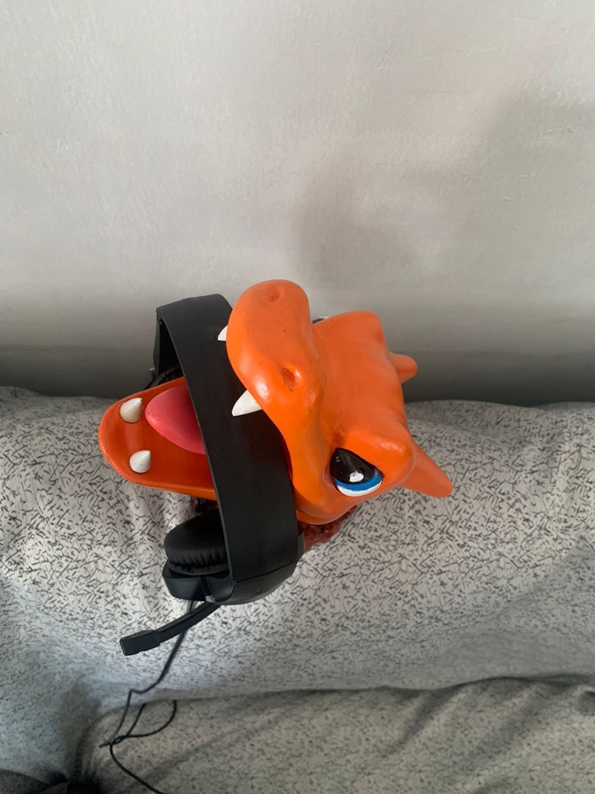 Charizard headset stand - Soporte para auriculares Charizard 3D print model_5