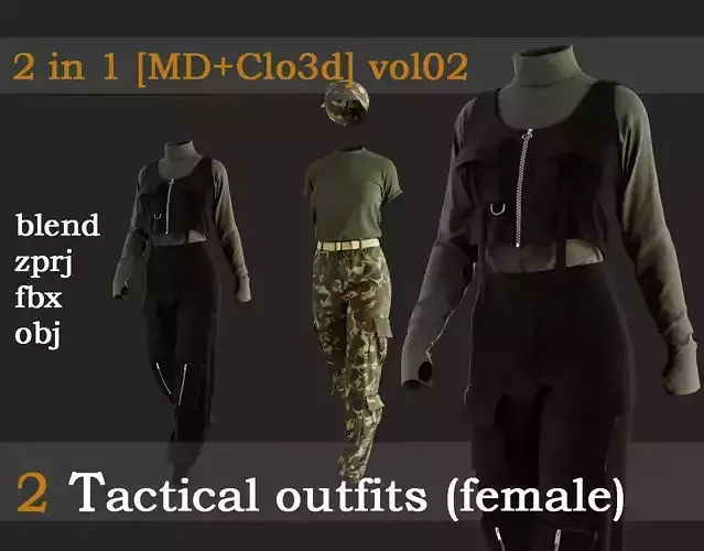 2 Tactical outfits vol02