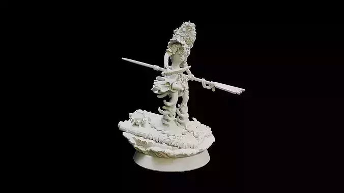 Mourning Castaway 3D print model