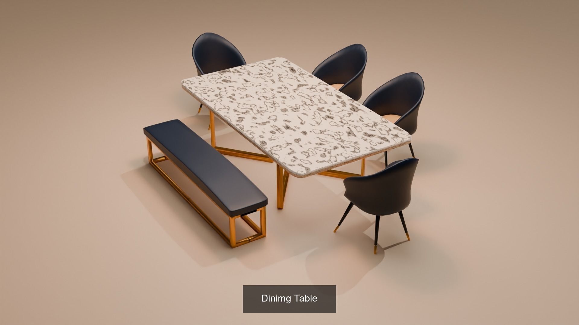 All in One House 3D Models Interior  Exterior Showcase 3D Model Collection_4