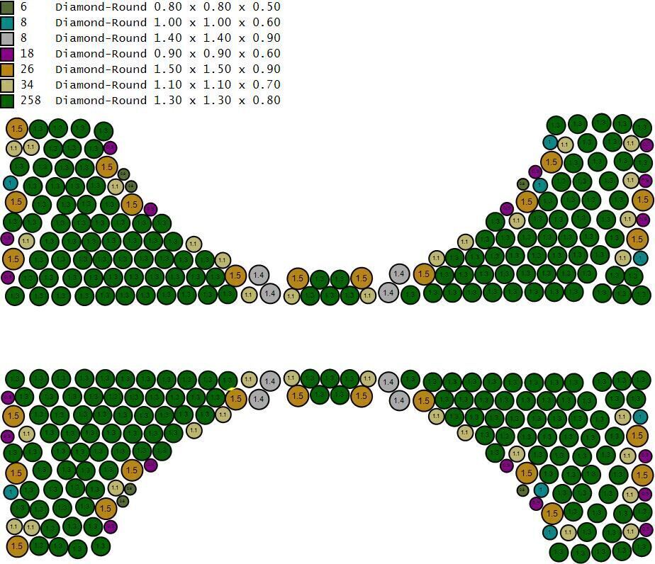 Custom Dollar Sign Ring - Money Sign Diamond Ring 3D print model_19