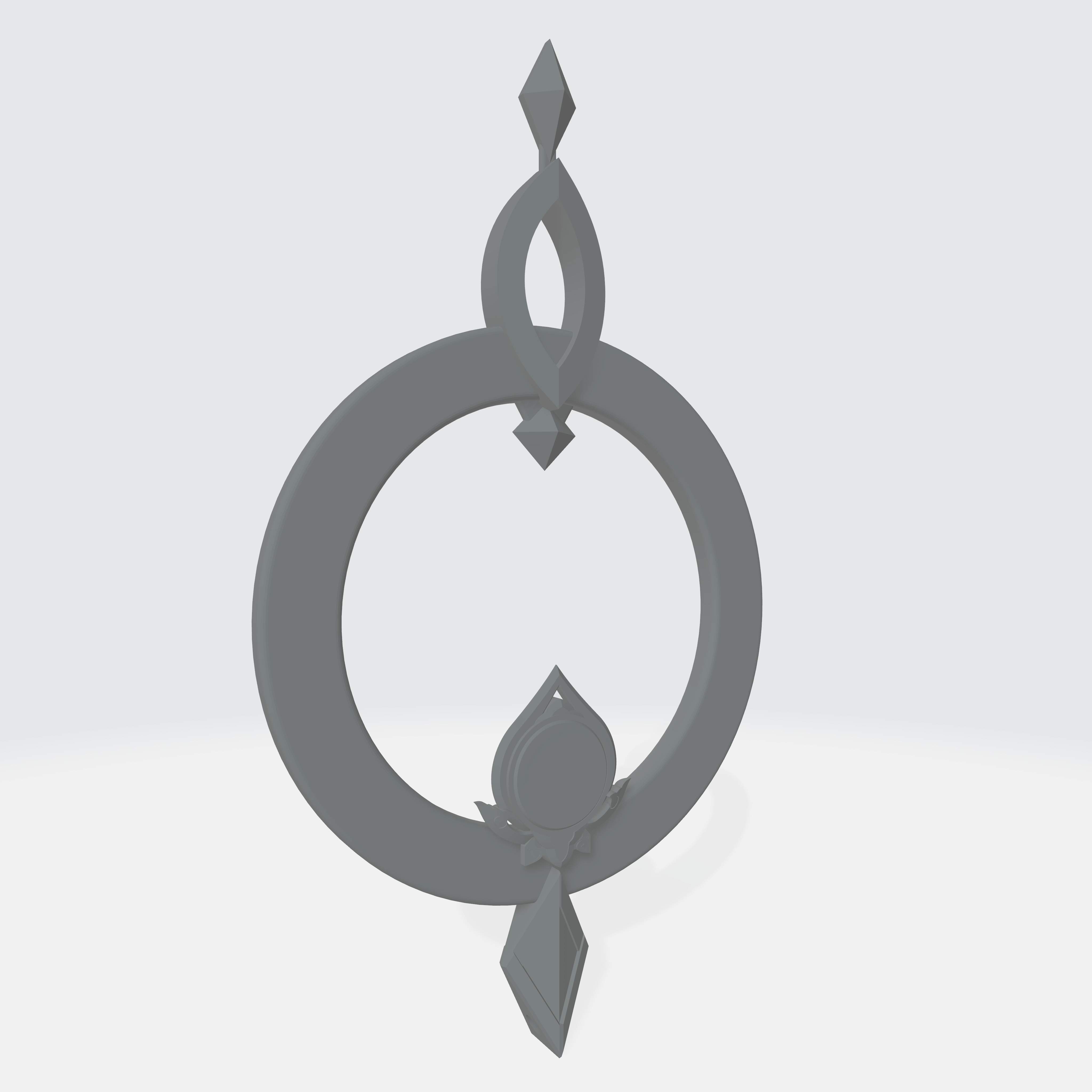 Wanderer Vision Frame fron Genshin impact 3D print model_1