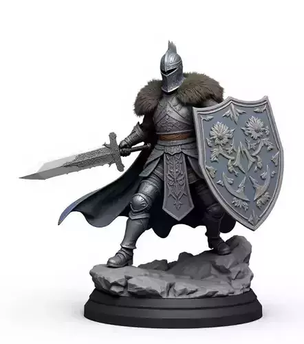knight fantasy miniature 4