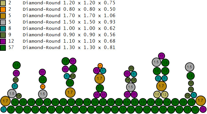 Custom Blood Drips Diamond Ring - Drip Iceout Ring  3D print model_13