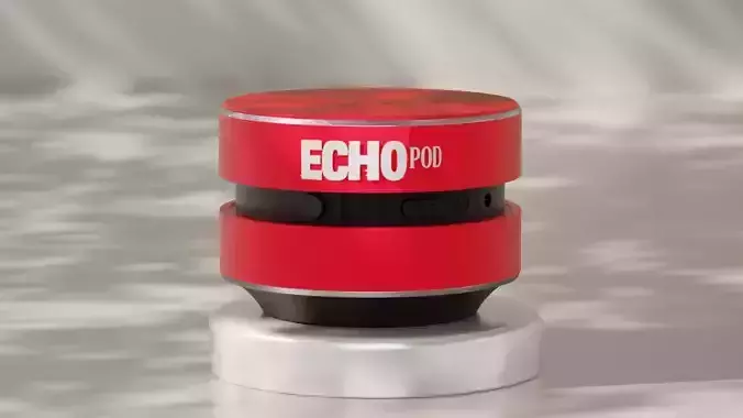 Echo Pod Mini Smart Speaker 3D model