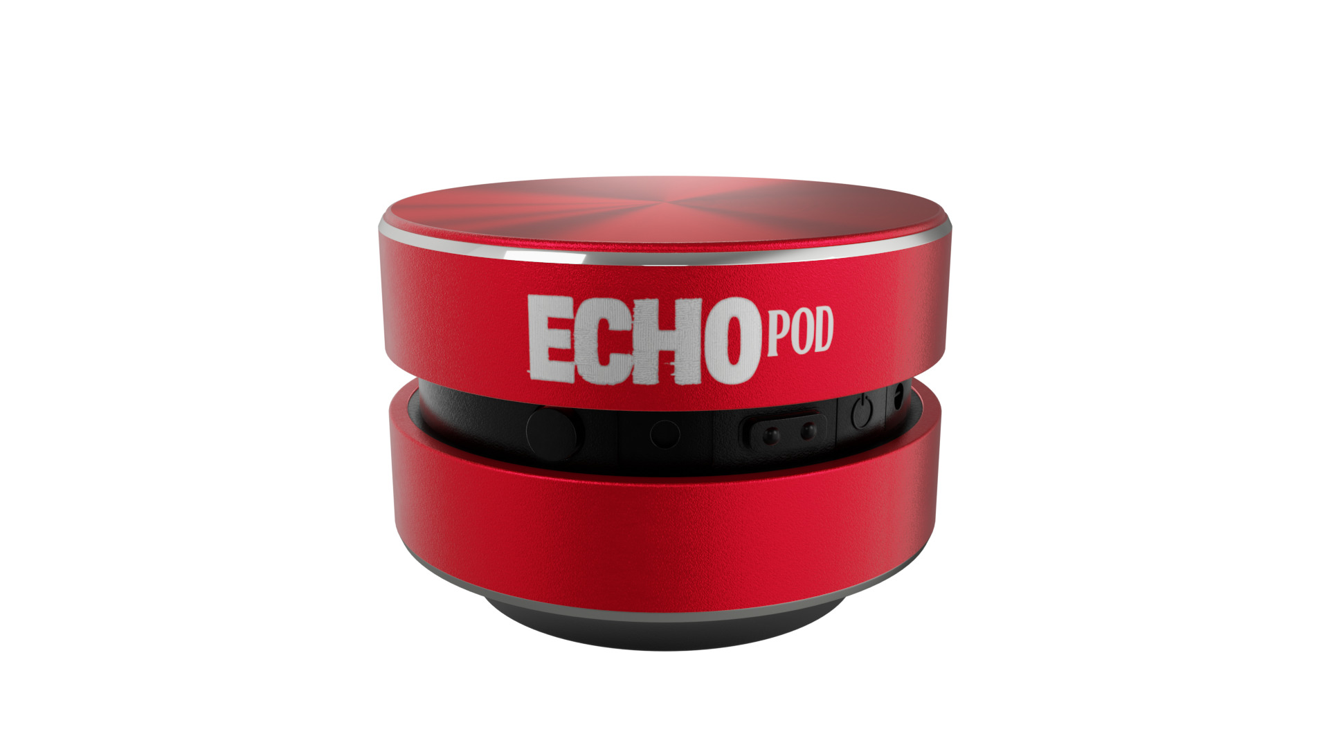 Echo Pod Mini Smart Speaker 3D model_7