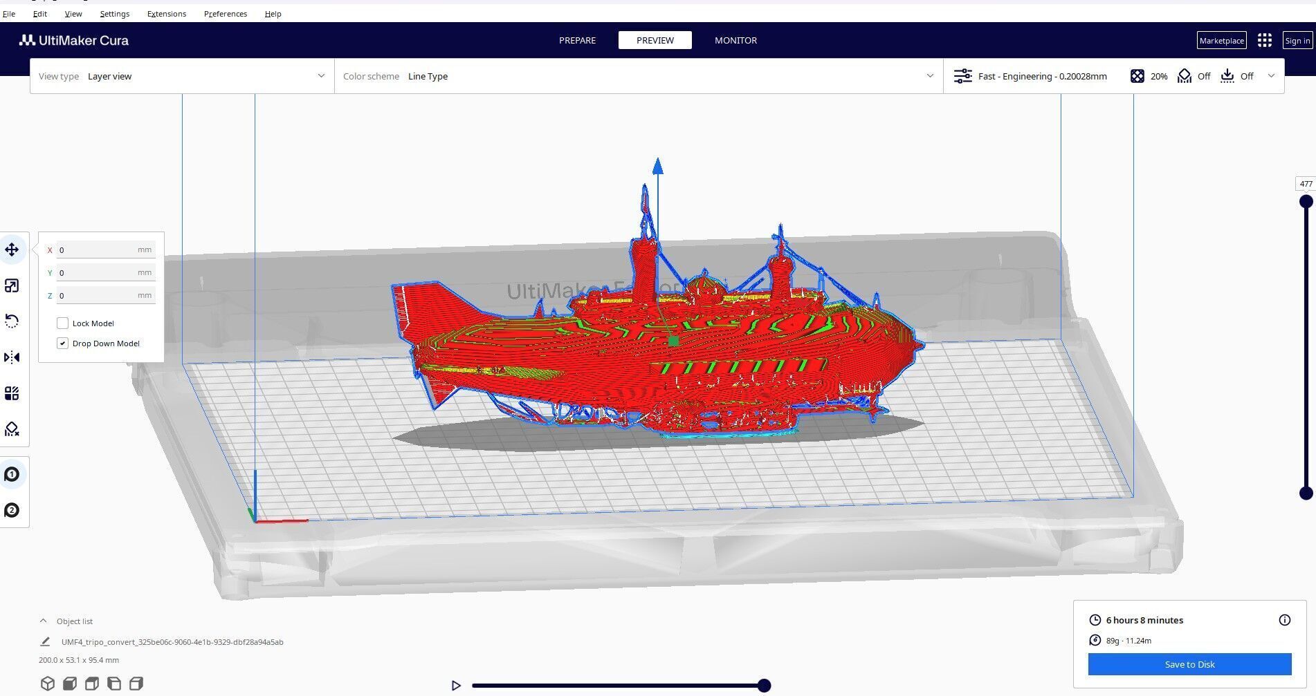 The Sky Fortress - Steampunk Airship 3D print model_3