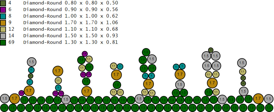 Custom Blood Drips Diamond Ring - Drip Iceout Ring 3D print model_16