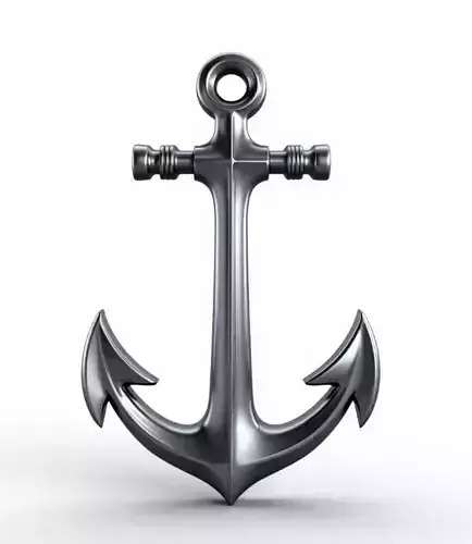 anchor 3D print model