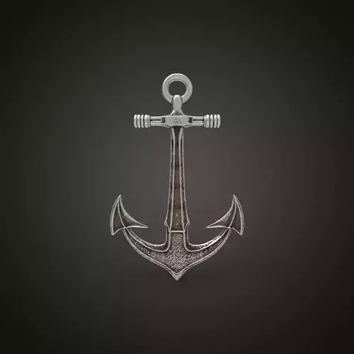 anchor 3D print model