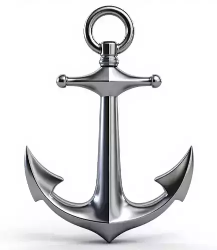 anchor 3D print model