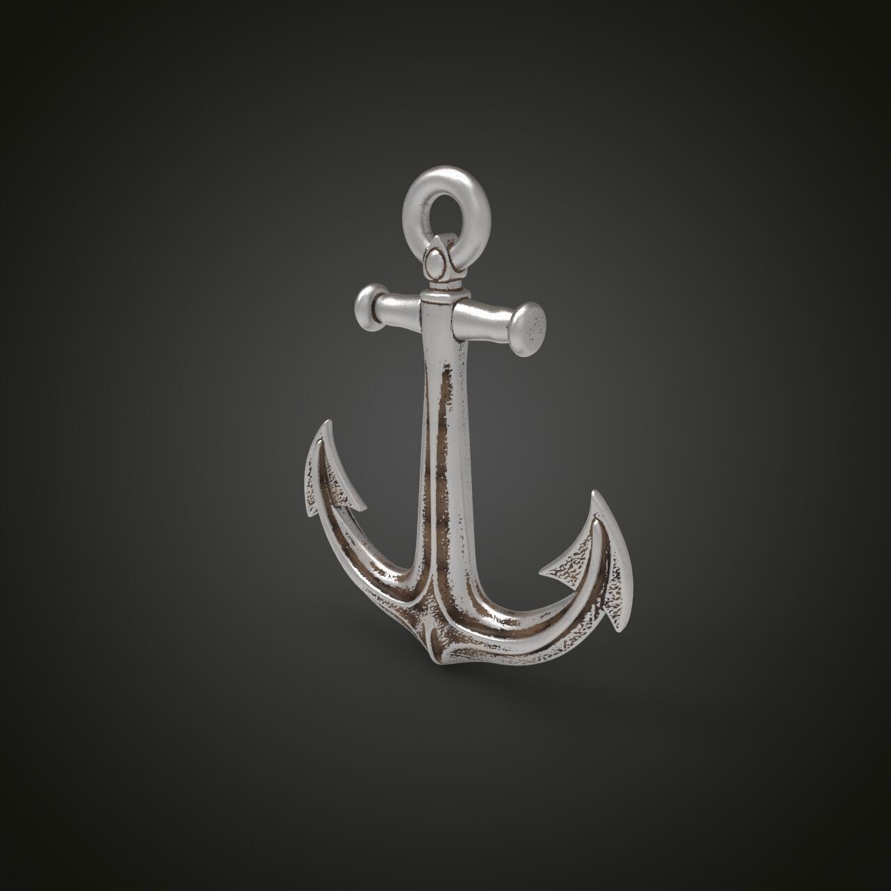 anchor 3D print model_3