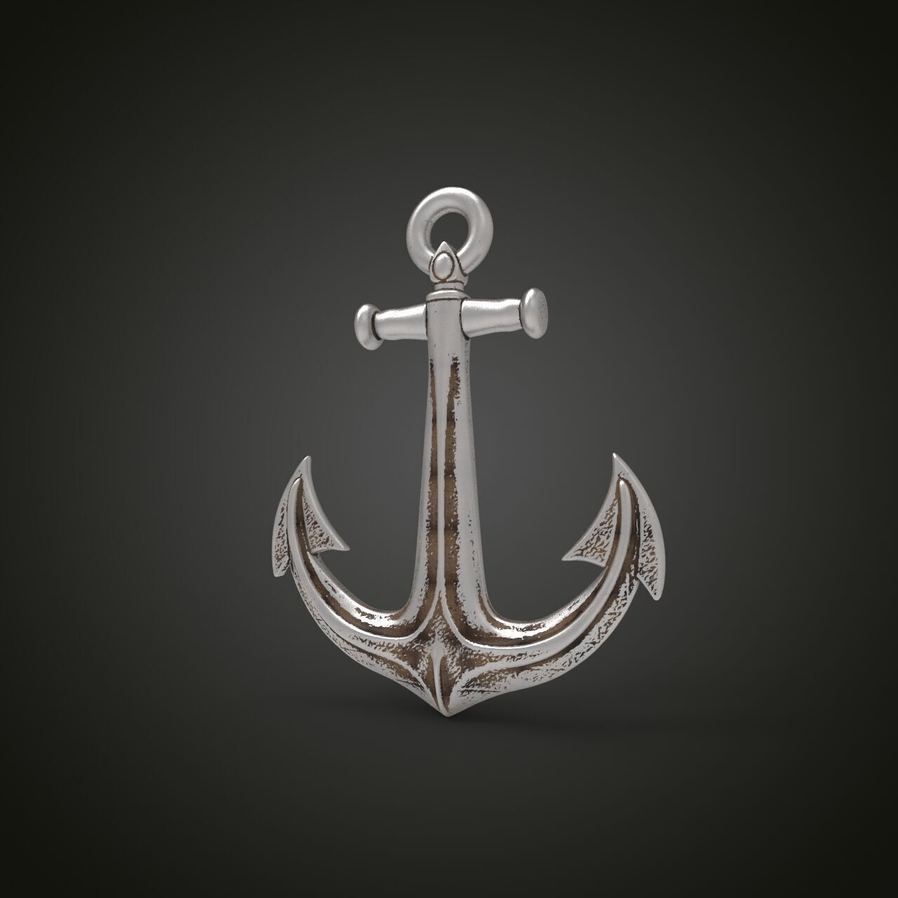anchor 3D print model_2