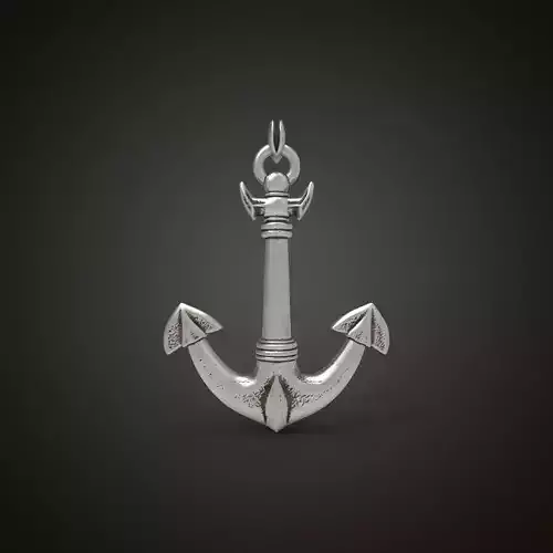 anchor 3D print model