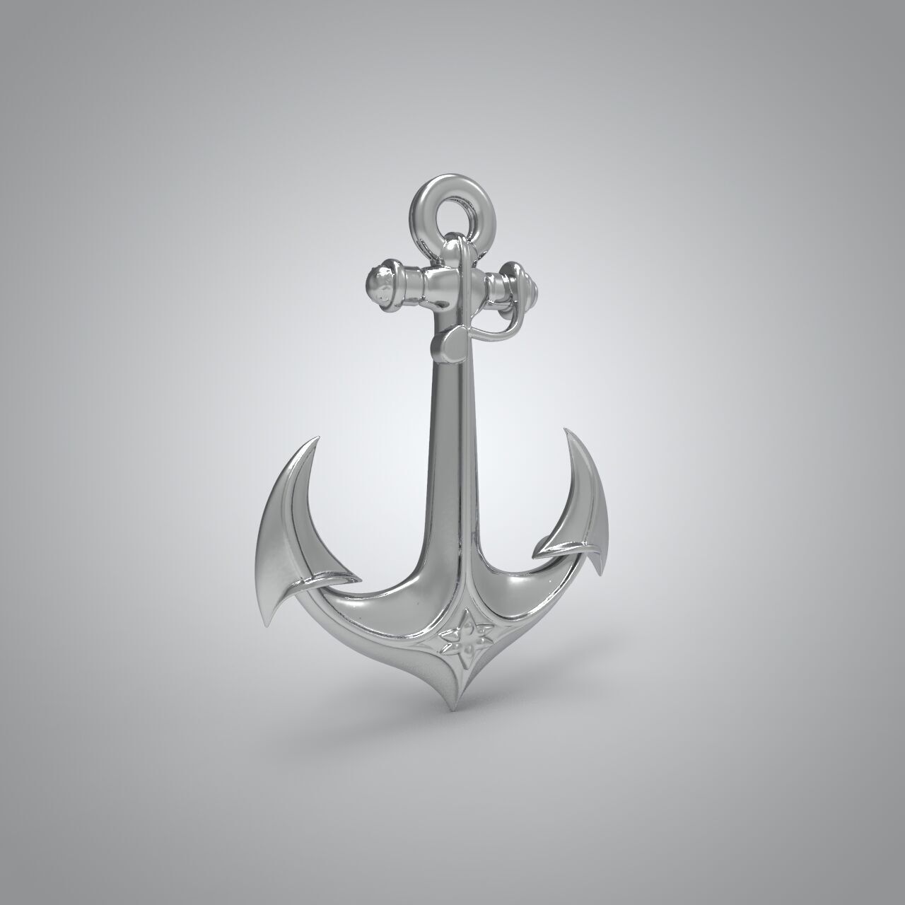 anchor 3D print model_2
