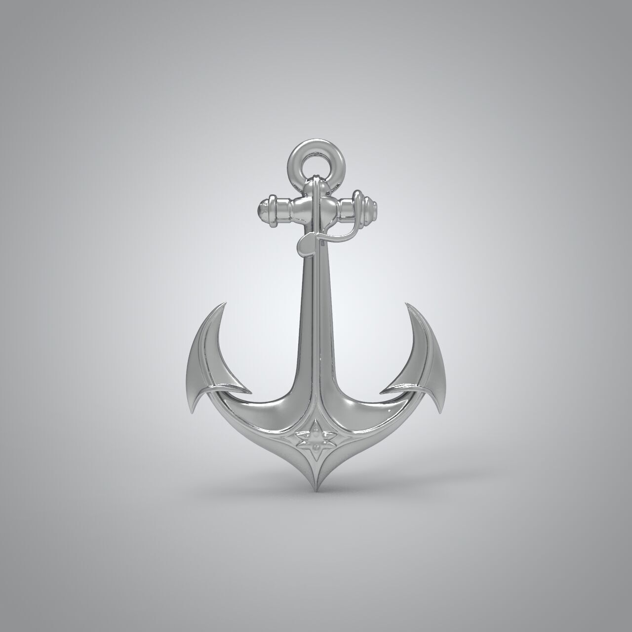 anchor 3D print model_4