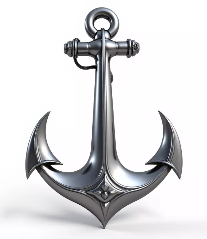 anchor 3D print model_0