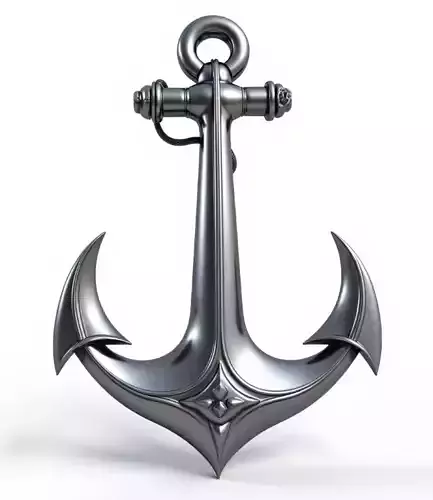 anchor 3D print model
