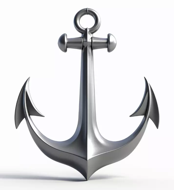 anchor 3D print model_0