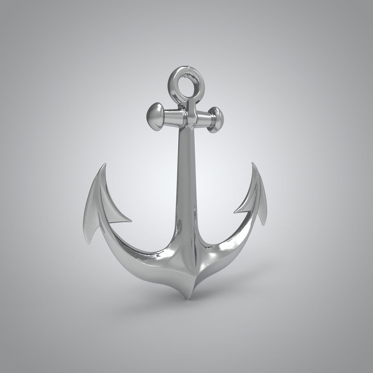 anchor 3D print model_3