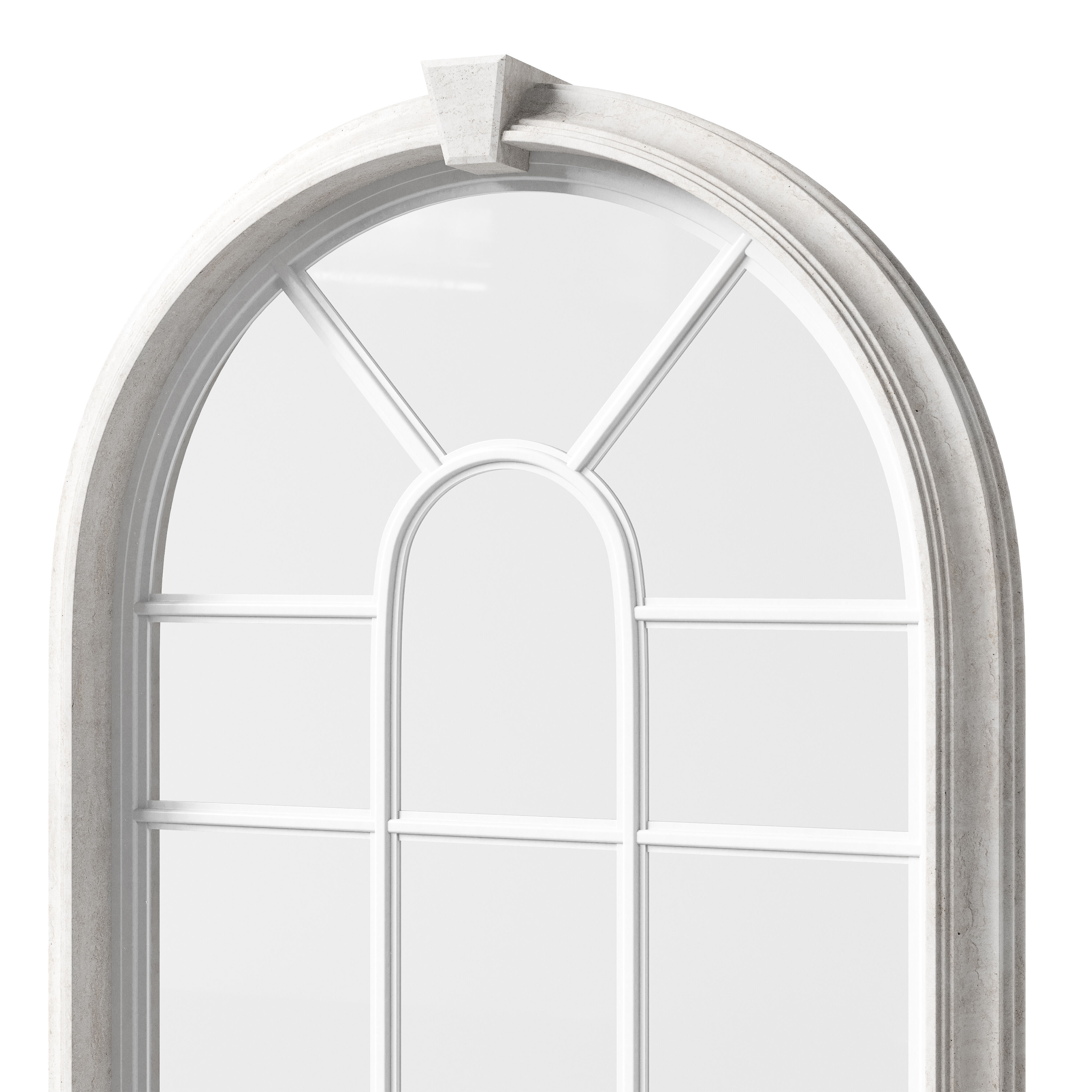 Architectural Classic Window 3D Model 8 3D model_1