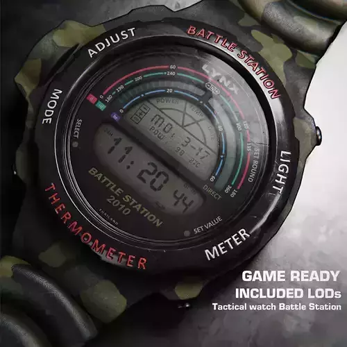 Tactical Digital Watch Battle Station