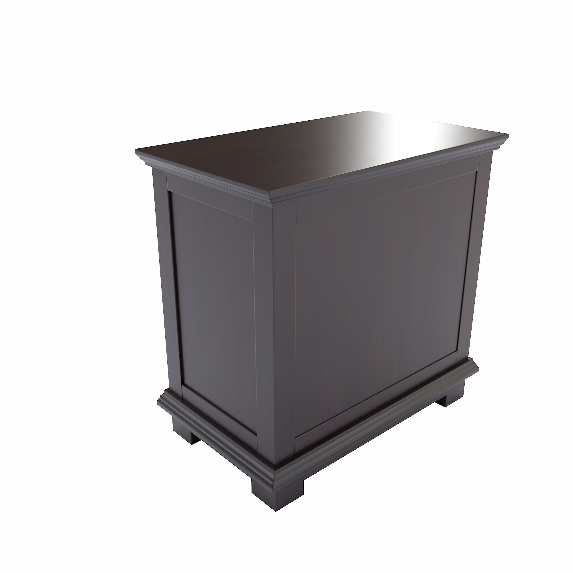 Office drawer lowpoly 3d model Low-poly 3D model_5