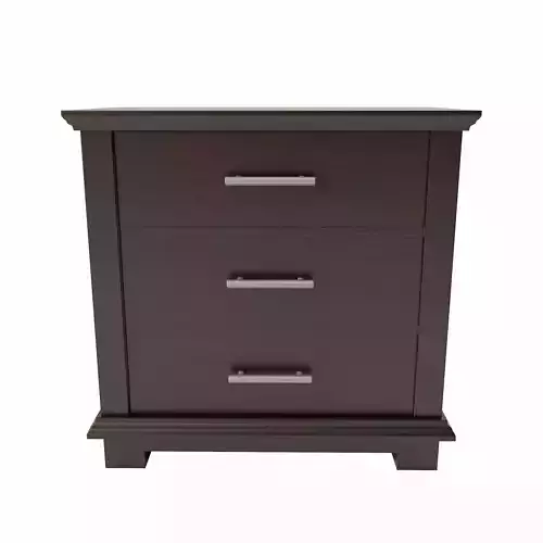 Office drawer lowpoly 3d model