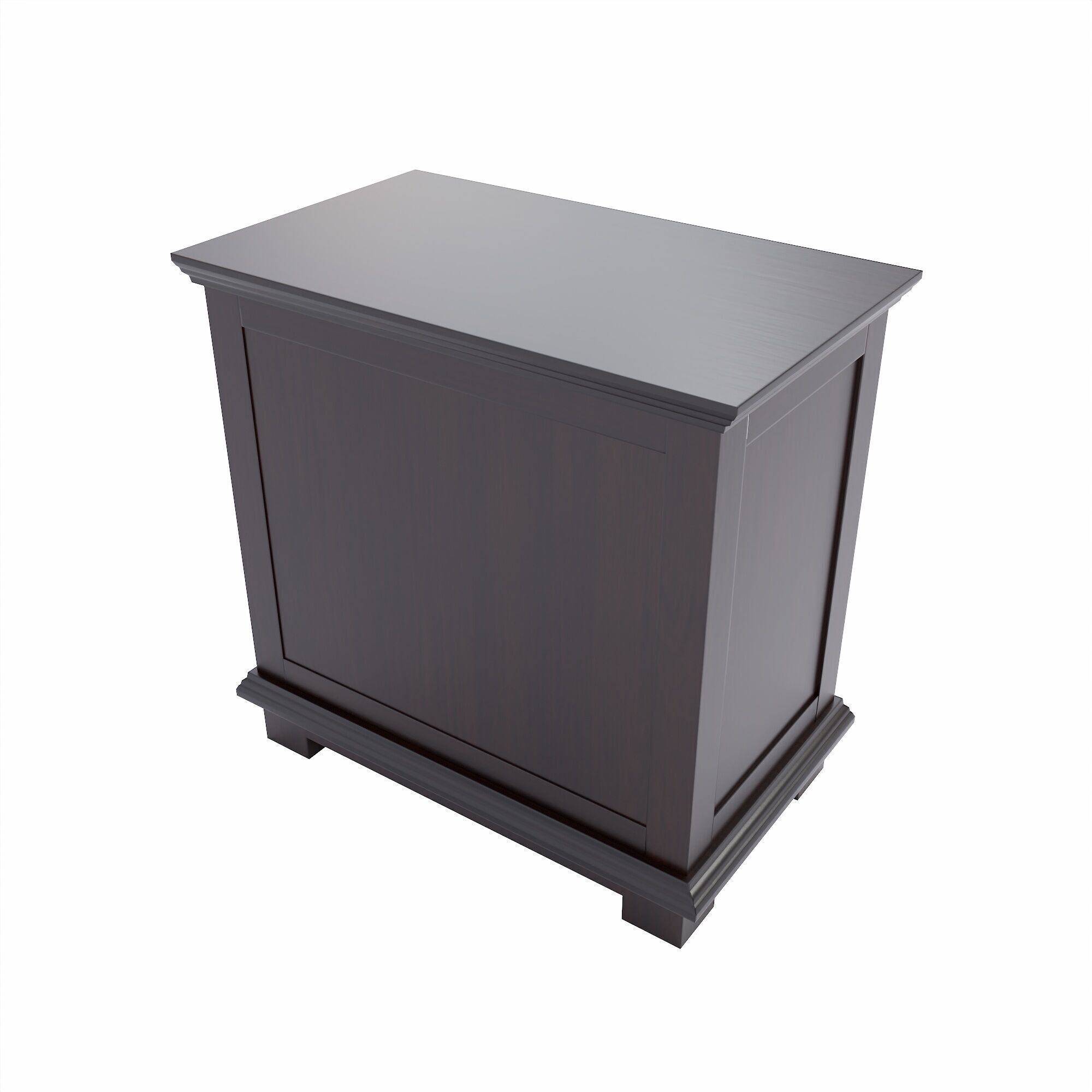 Office drawer lowpoly 3d model Low-poly 3D model_4
