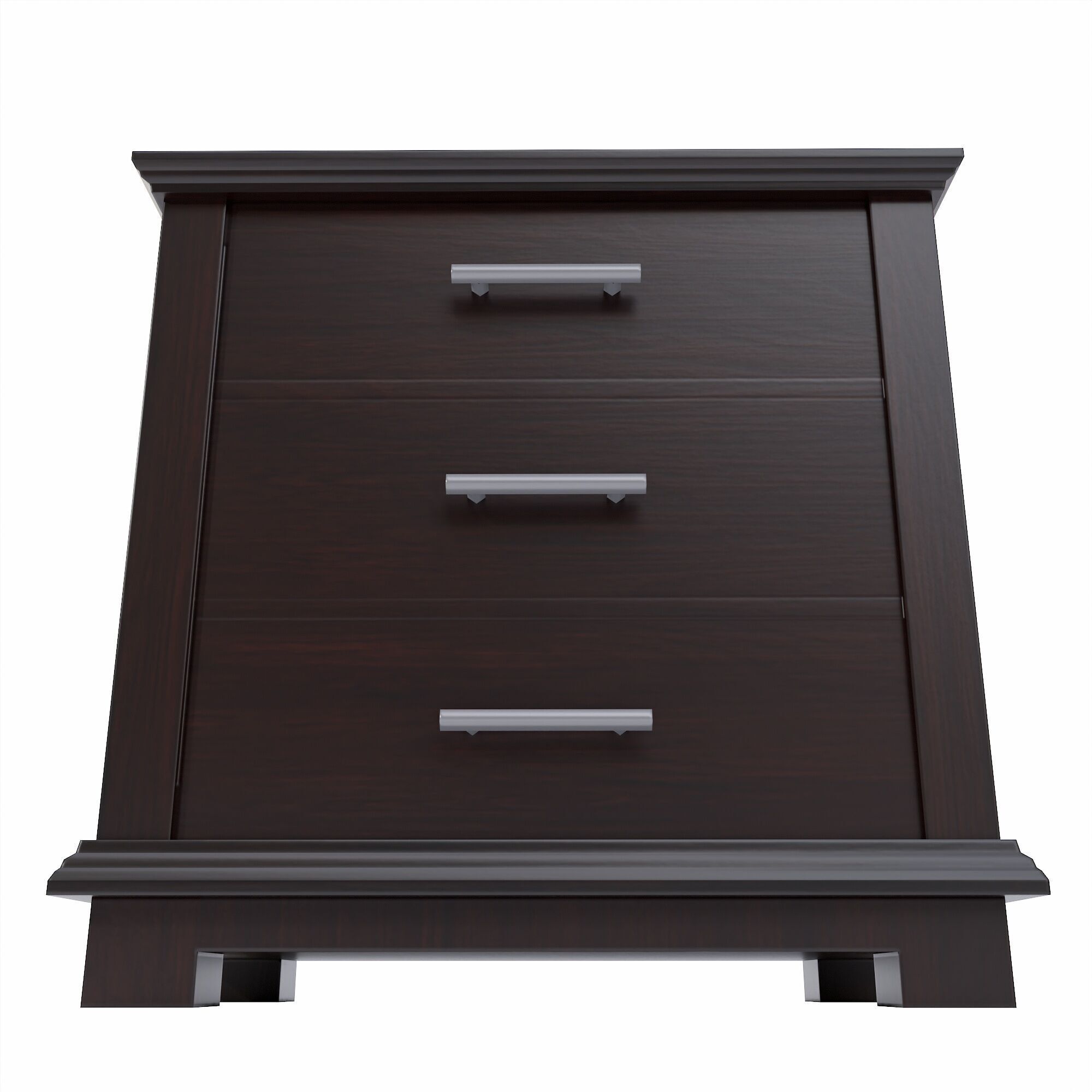 Office drawer lowpoly 3d model Low-poly 3D model_3