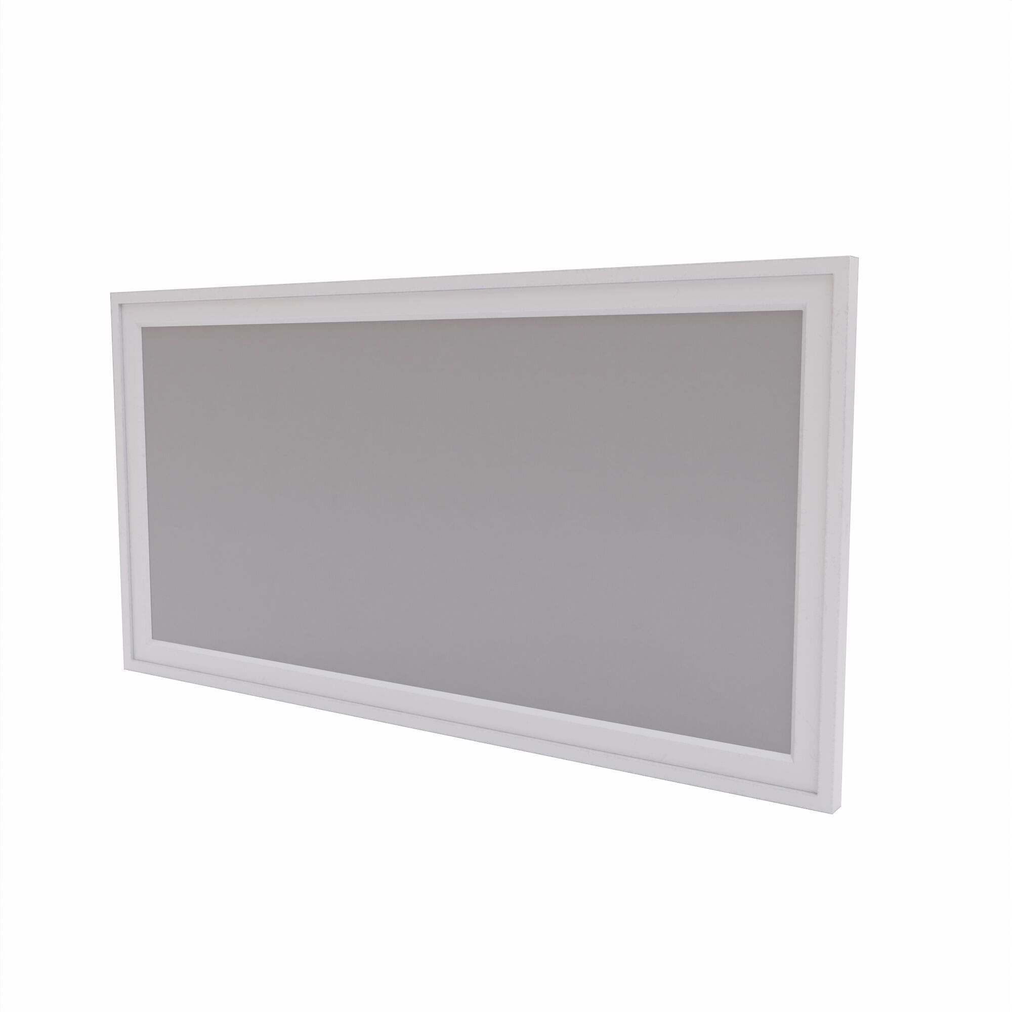 Rectangular window lowpoly 3d model Free low-poly 3D model_3