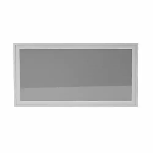 Rectangular window lowpoly 3d model Free low-poly 3D model