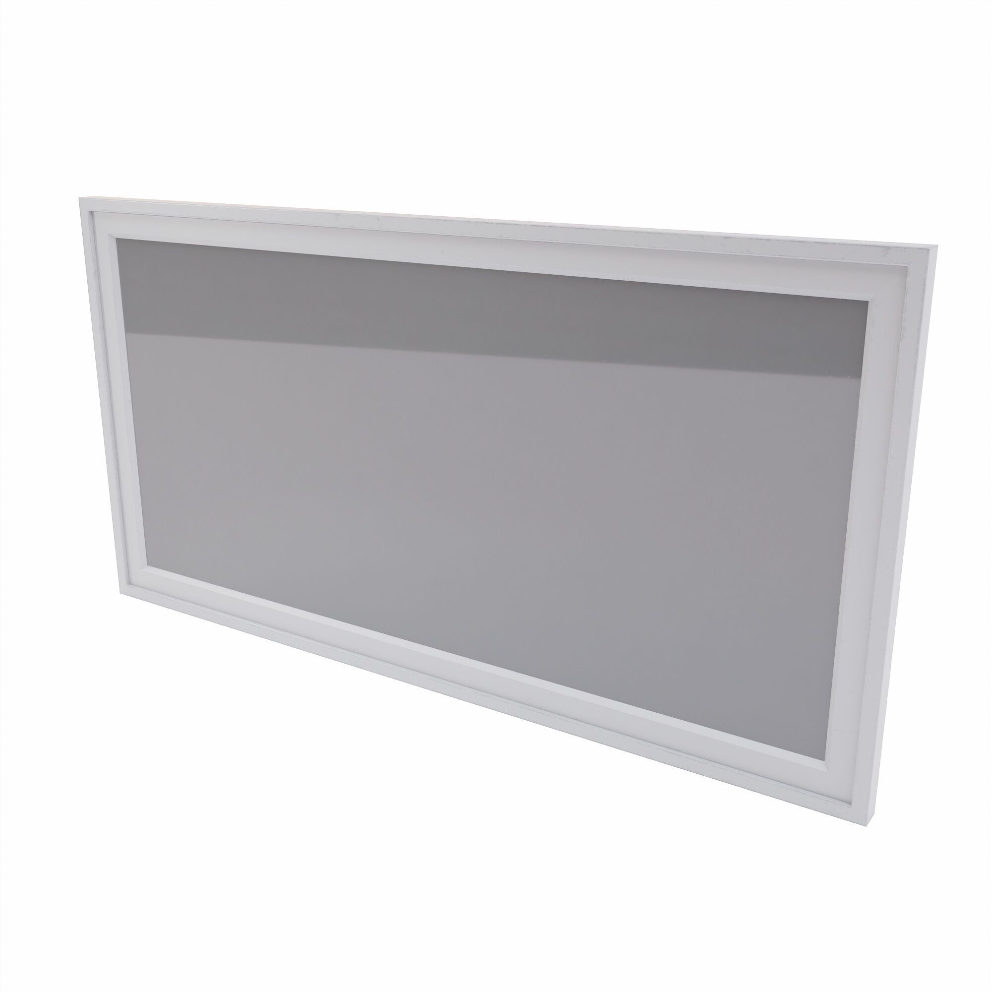 Rectangular window lowpoly 3d model Free low-poly 3D model_1