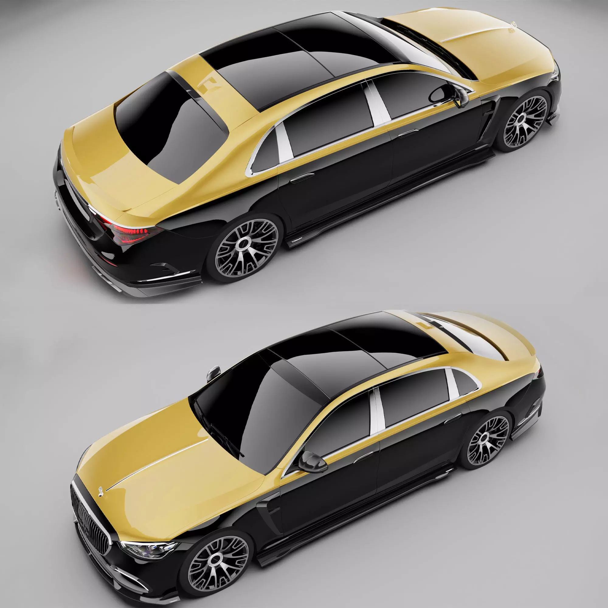 2023 Mansory Maybach S680 3D model