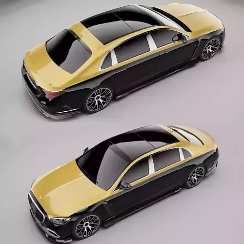 2023 Mansory Maybach S680 3D model